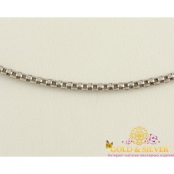 Серебряная женская цепочка 45 сантиметров 800506с